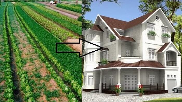 Đất chuyển đổi lên đất thổ cư cần đáp ứng được các quy định của pháp luật