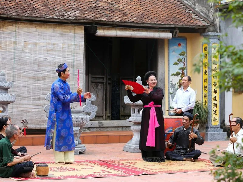 hat cheo la gi net dep nghe thuat cheo truyen thong viet nam
